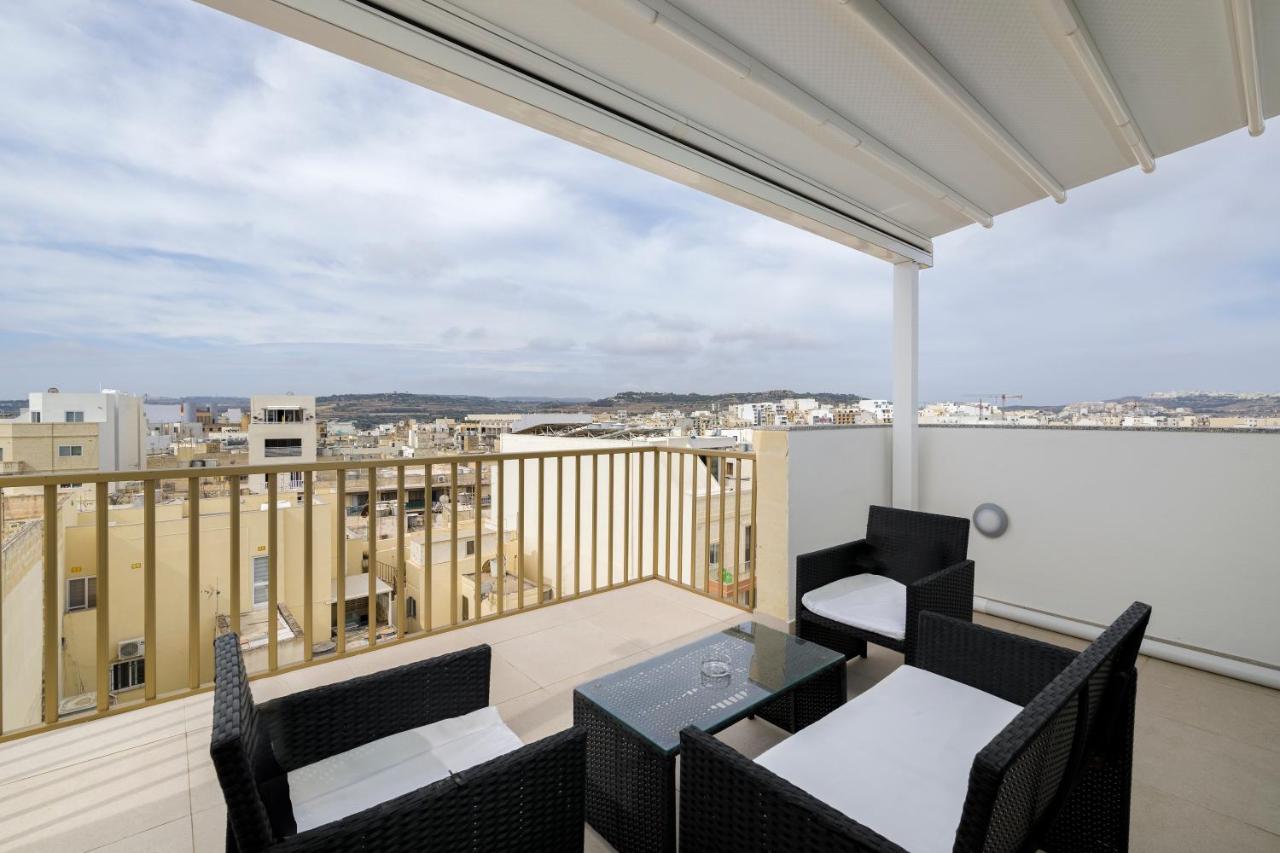 Hilltop Apartments - Stylish Comfort Living Close To The Sea, Bugibba St. Paul's Bay Exterior foto